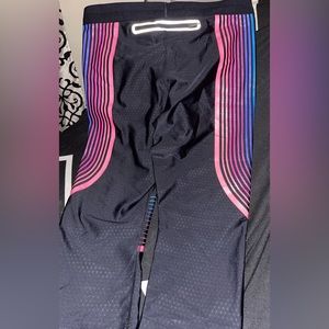 Women’s NIKE Power Speed Running Tights Compression CAPRI 801694-016 Sz M